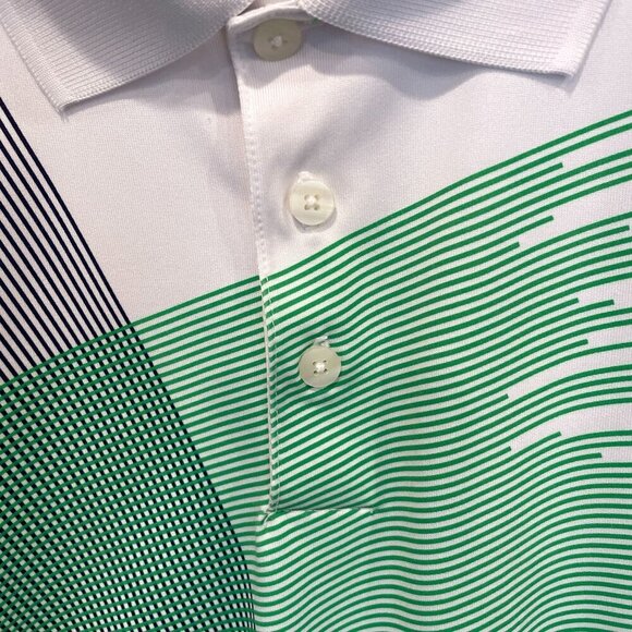 Champion Men's 3-Button White Golf Polo Shirt Size XXL Activewear Short Sleeve - Picture 4 of 16